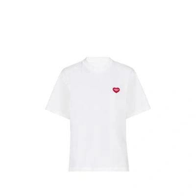 Carhartt T-shirt En Coton In White