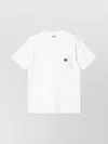 Carhartt T-shirt Featuring Chest Pocket Detail In White 1