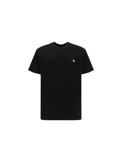 Carhartt T-shirt In Fxx Black Gold