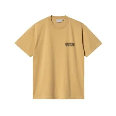 Carhartt T-shirt Man I033670 23f06 In Neutral