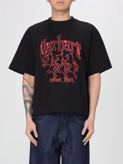 Carhartt T-shirt  Wip Herren Farbe Schwarz In Black