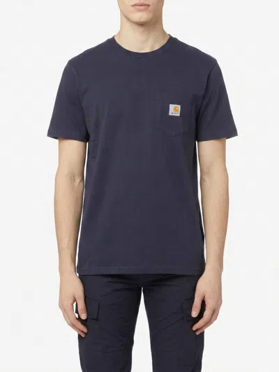 Carhartt T-shirt Men  Wip In Blue