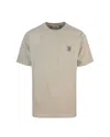 Carhartt T-shirt Nelson Fleur De Sel In 2lpgd