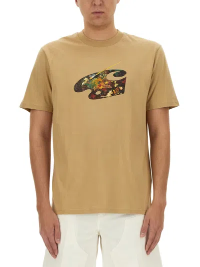 Carhartt T-shirt "palette" In Beige