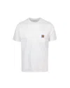 Carhartt Cotton T-shirt With Logo Patch In 02xx