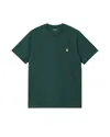 Carhartt Chase Logo-embroidered T-shirt