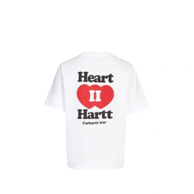 Carhartt T-shirt S/s Heart Ii In White