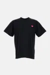 Carhartt Heart Motif Crew Neck Graphic Print T-shirt In Black