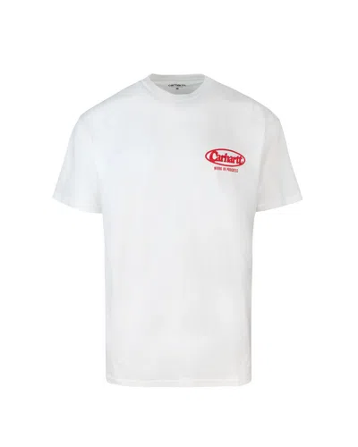 CARHARTT T-SHIRT S/S LOGO WHITE
