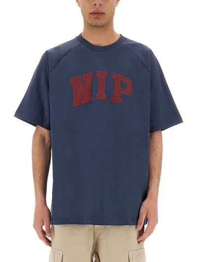 Carhartt T-shirt Wip In Blue