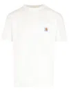 Carhartt T-shirt With Applied Pocket In White