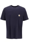 Carhartt Short Sleeve Pocket T Shirt Dark Navy