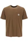 CARHARTT T-SHIRT WITH CHEST POCKET