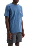 Carhartt Work In Progress Logo Pocket T-shirt In Animal Print