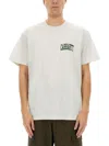 Carhartt Contact Sheet Logo-print T-shirt In Grey
