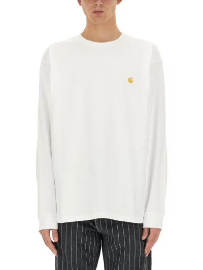 Carhartt T-shirt With Logo In White