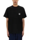 Carhartt T-shirt With Pocket And Heart Patch In Black
