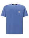 CARHARTT T-SHIRT WITH POCKET AND PATCH T-SHIRTS