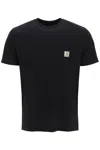 Carhartt Man T-shirt Midnight Blue Size Xl Cotton In Xx Black
