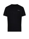 Carhartt Script Logo-embroidered T-shirt In Black