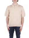 Carhartt Short Sleeve Checker Polo Fleur De Sel In Fleur De Sel Beige