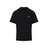 Carhartt Heart Motif Crew Neck Graphic Print T-shirt In Black