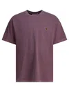 Carhartt T-shirts Bordeaux In Multi
