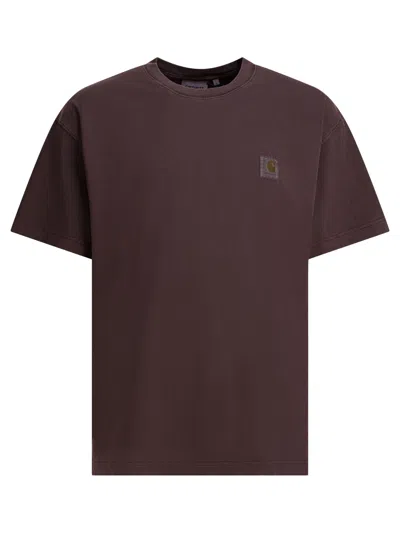 Carhartt T-shirts Brown
