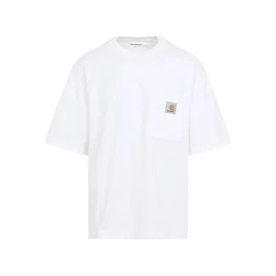 Carhartt T Shirts White In Gray