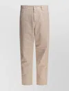 Carhartt Denim Trousers With Belt Loops And Pockets