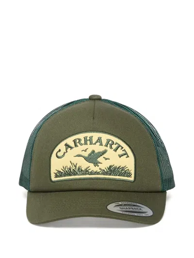 Carhartt Take Off Trucker Cap In Green