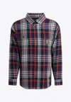 Carhartt Tamblyn Plaid Check Long-sleeved Shirt In Blue