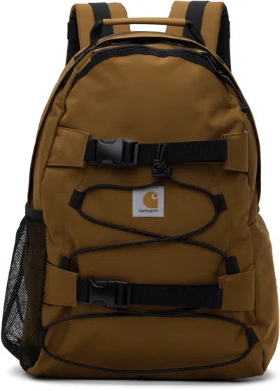 Carhartt Tan Kickflip Backpack In Blue