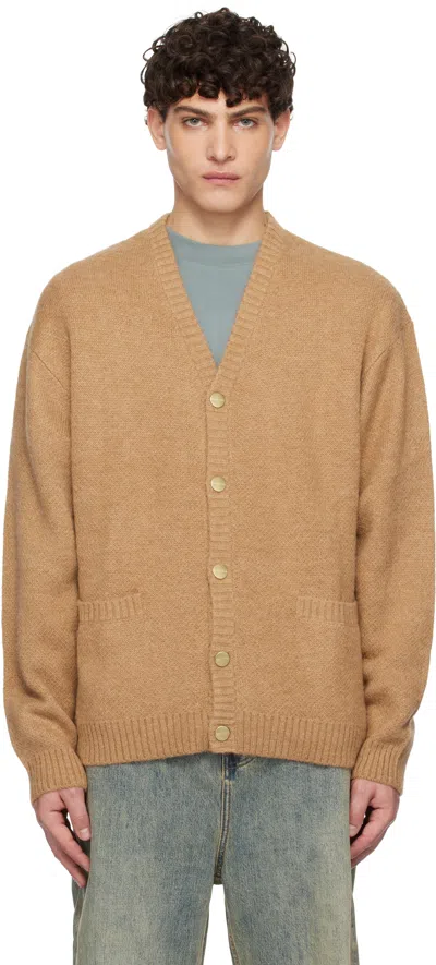 Carhartt Wip Merton Cardigan In Peanuts