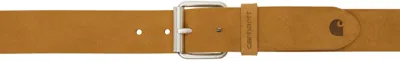 Carhartt Tan Suede Belt In Xx Hz Hamilton Brown