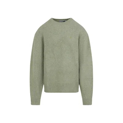CARHARTT TANGLED BRASS GREEN CURTIS SWEATER