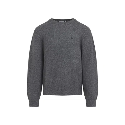 CARHARTT TANGLED GRAPHITE GREY CURTIS SWEATER