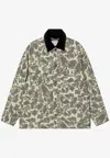 Carhartt Tapestry Chore Camo Duck Jacquard Jacket In Green