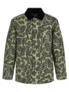 Carhartt Camouflage Pattern Chore Coat Front Pockets In Multi
