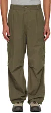 Carhartt Taupe Cole Cargo Pants In Green