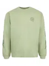 Carhartt Terrestrial Long-sleeve Graphic-print T-shirt In Green
