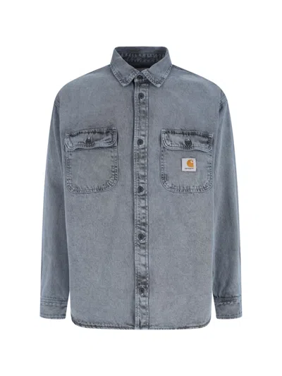 CARHARTT 'TIGAN' DENIM SHIRT JACKET