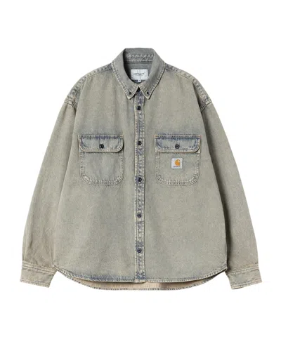 CARHARTT BUTTON-FASTENING PATCH-POCKET SHIRT