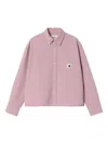 Carhartt Toland Patch-pocket Shirt In Pink