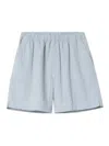 Carhartt Toland Seersucker Shorts In Blue