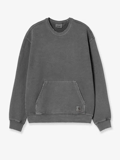 Carhartt Torion Dyeing Treatment Cotton Sweatshirt In Gray