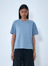 Carhartt Oversized Raw Edge T-shirt In Blue