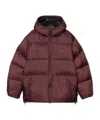 Carhartt Mens Rondo Black Toronto Hooded Shell Jacket In Burgundy