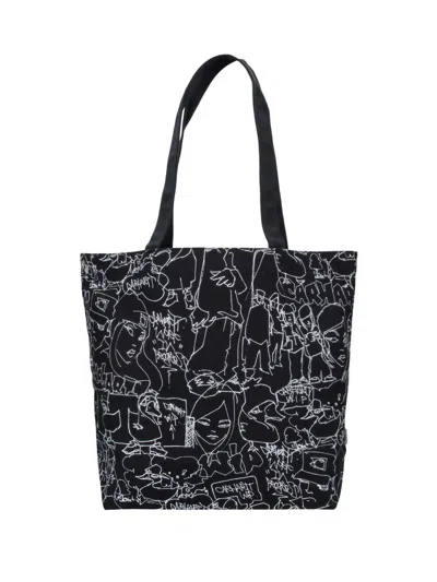 Carhartt Tote Bag “blinkerfluid” In Black