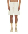 Carhartt Bermuda Shorts In Cotton In White